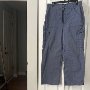 Blue gray Cargo Pants